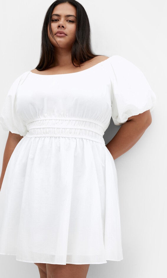 Lillian Dress - ivory, WHITE, alternate image number 2