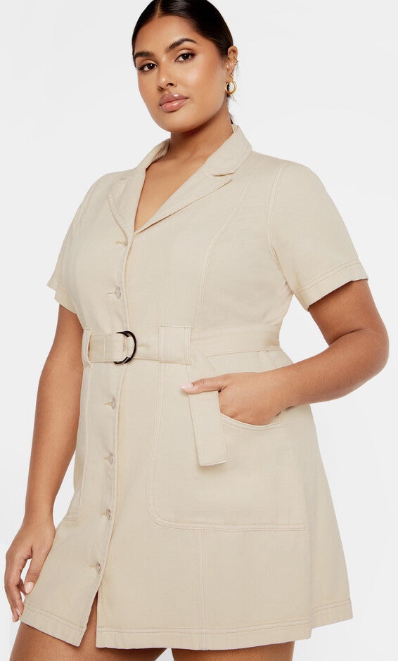 Melina Dress - stone, STONE, hi-res image number null