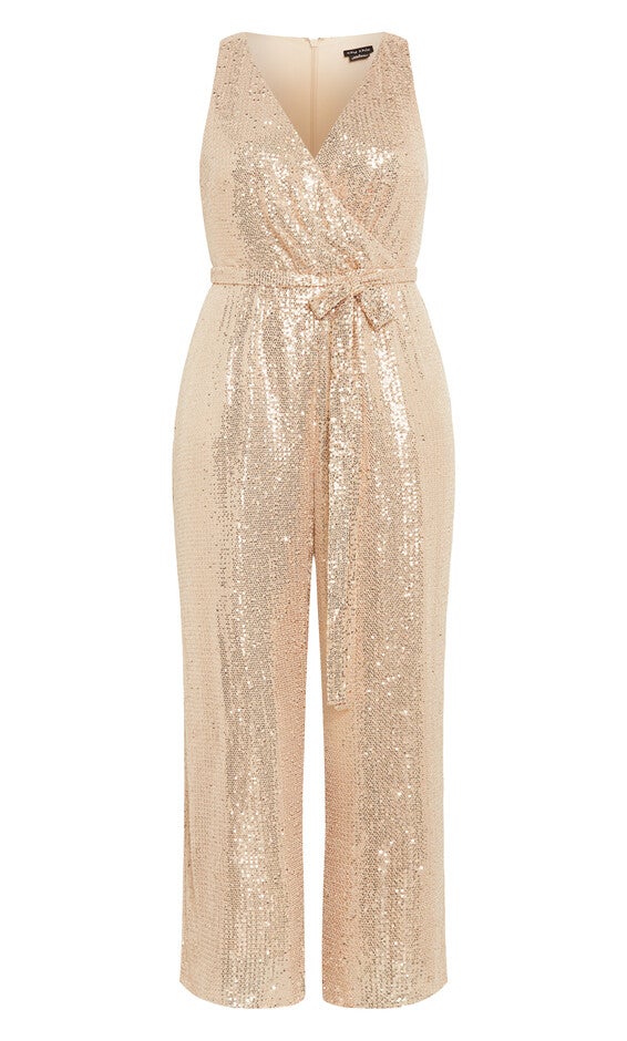 Dazzling Jumpsuit - bronze, BRONZE, alternate image number 3