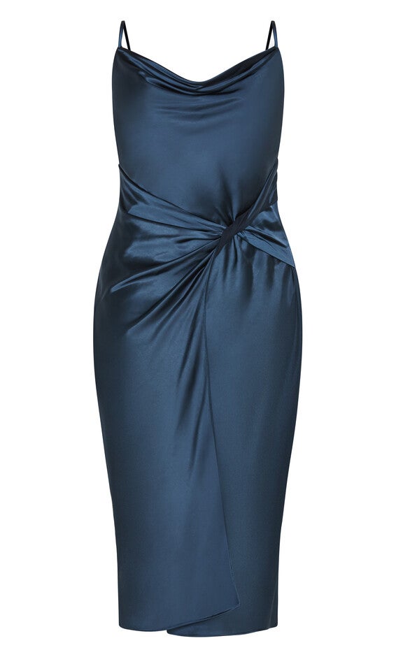 Adelina Dress - navy, NAVY, alternate image number 2