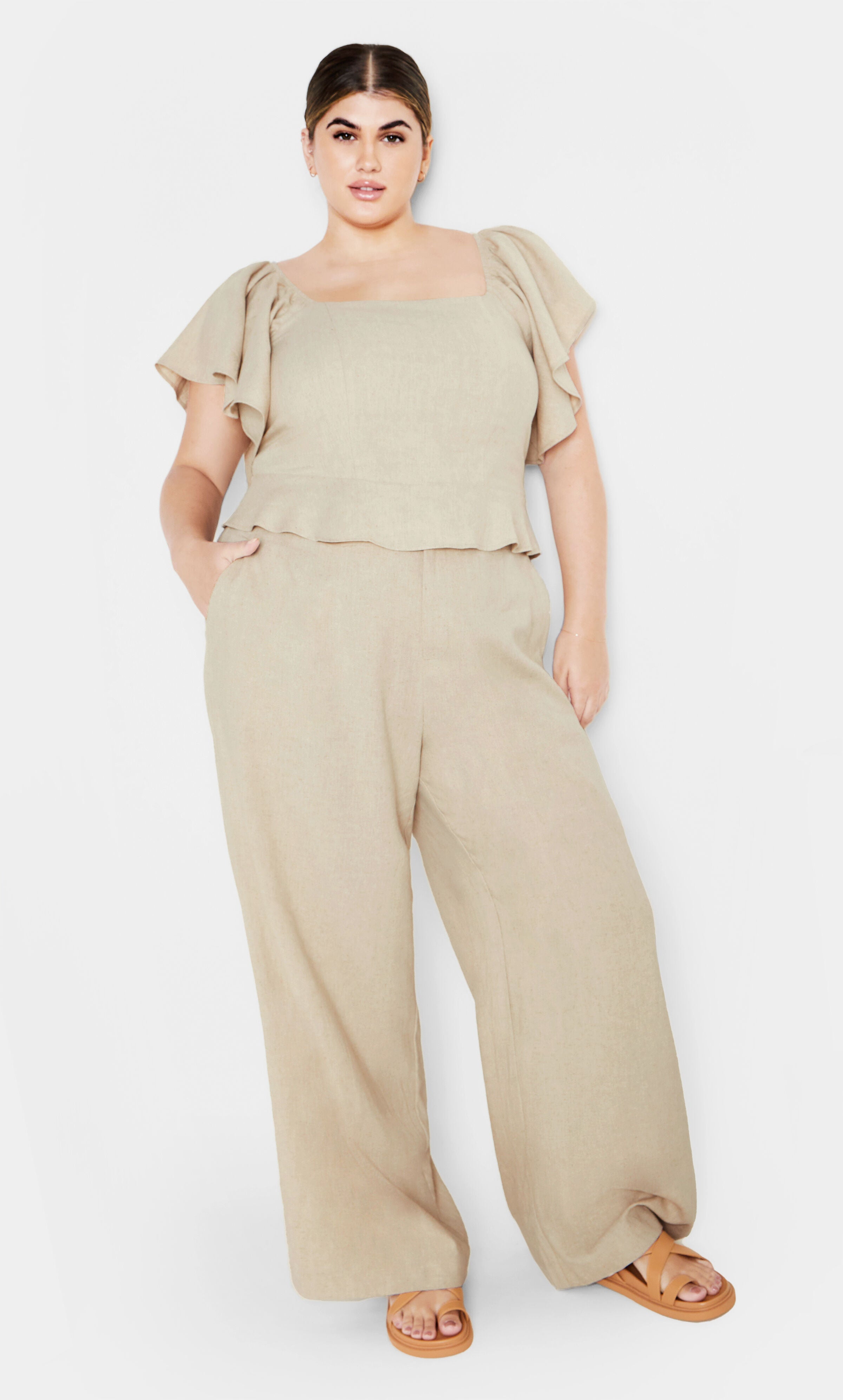 Samara Top - stone, STONE, alternate image number 1