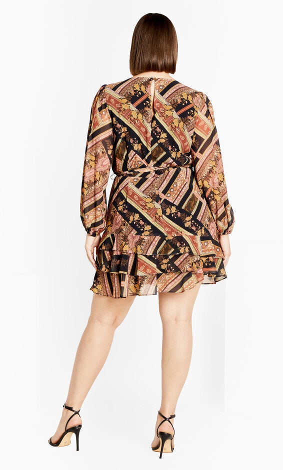 Harlee Dress - angelina print, ANGELINA, alternate image number 3
