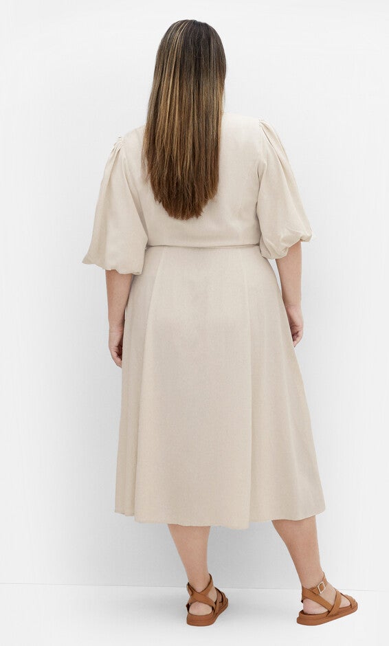 Dahlia Dress - natural, NATURAL, alternate image number 2