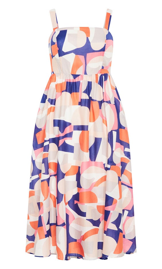 Callie Dress - beige, ORANGE, alternate image number 3