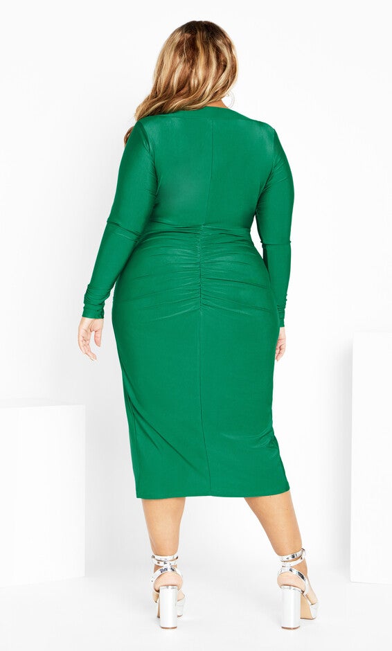 Marissa Dress - greenstone, GREEN, alternate image number 2