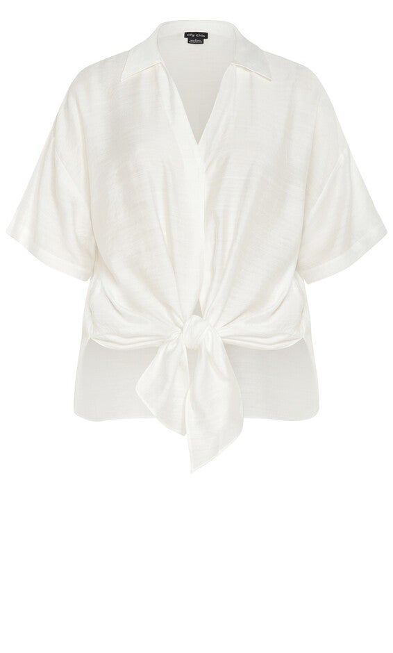 Rosie Shirt - ivory, WHITE, alternate image number 3
