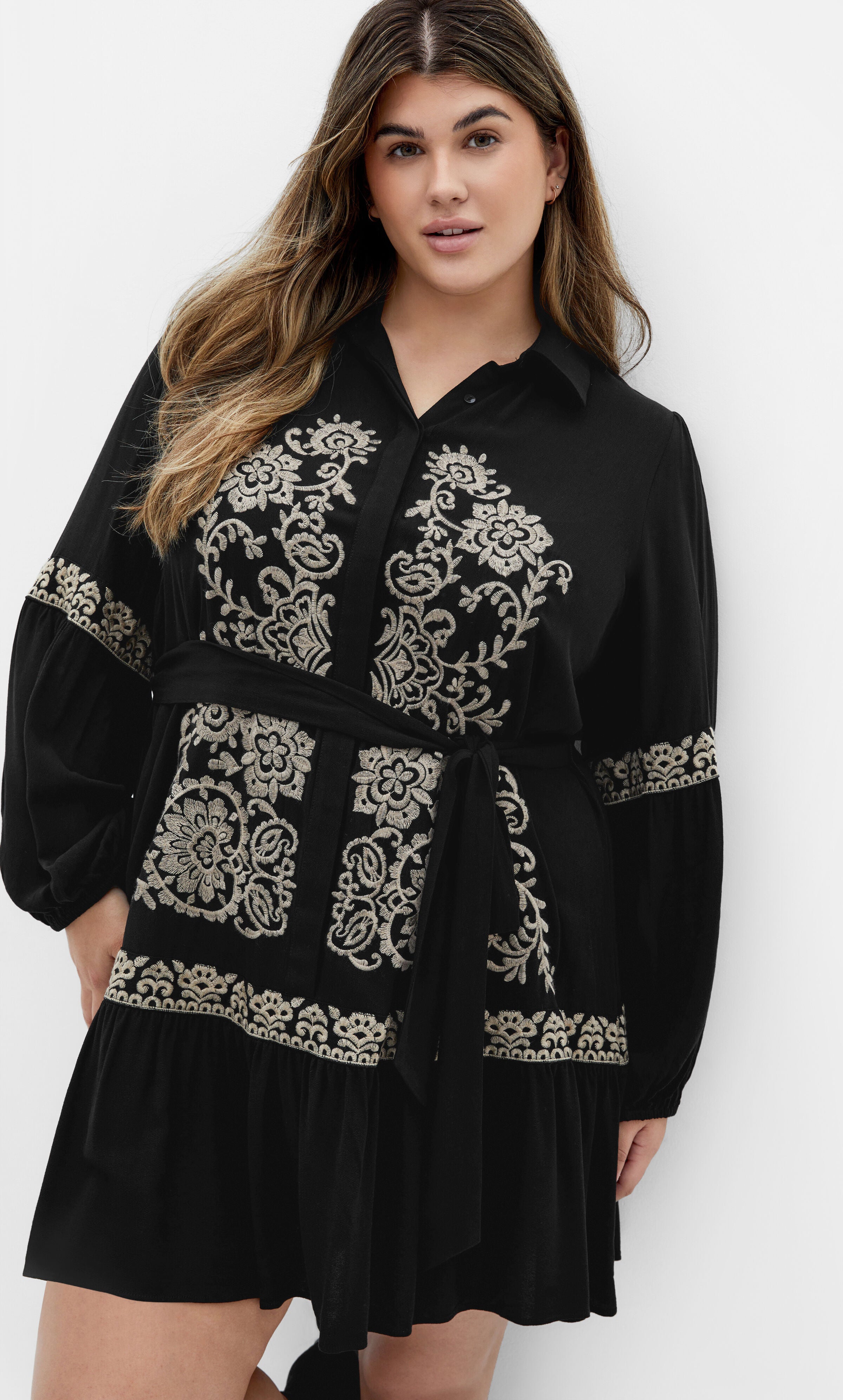 Marlie Dress - black, BLACK, alternate image number 2
