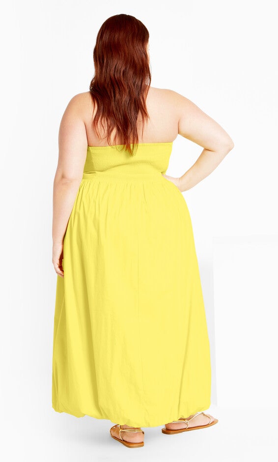 Alina Maxi Dress - yellow, YELLOW, alternate image number 2