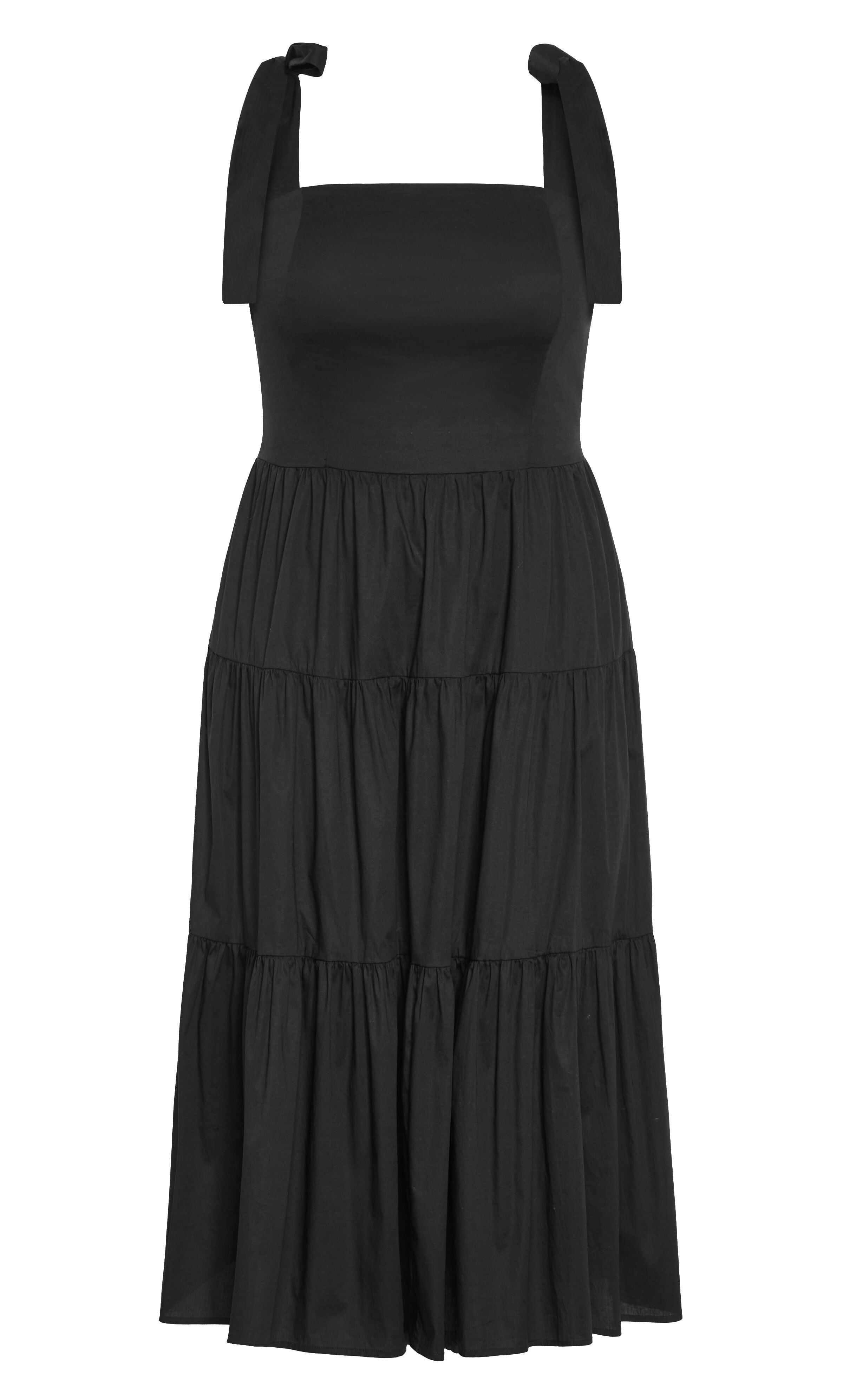 Corrine Maxi Dress - black, BLACK, alternate image number 3