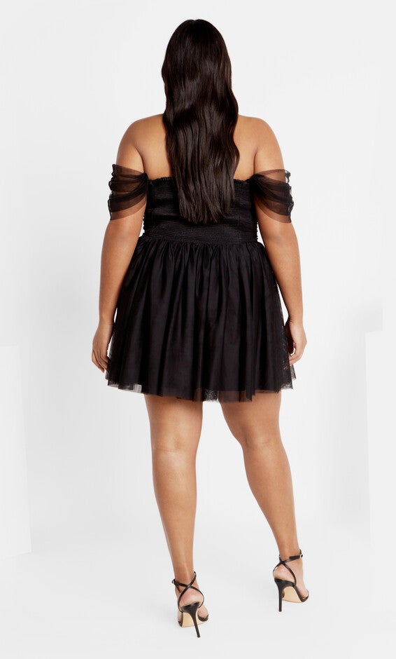 Lulu Dress - black, BLACK, alternate image number 1