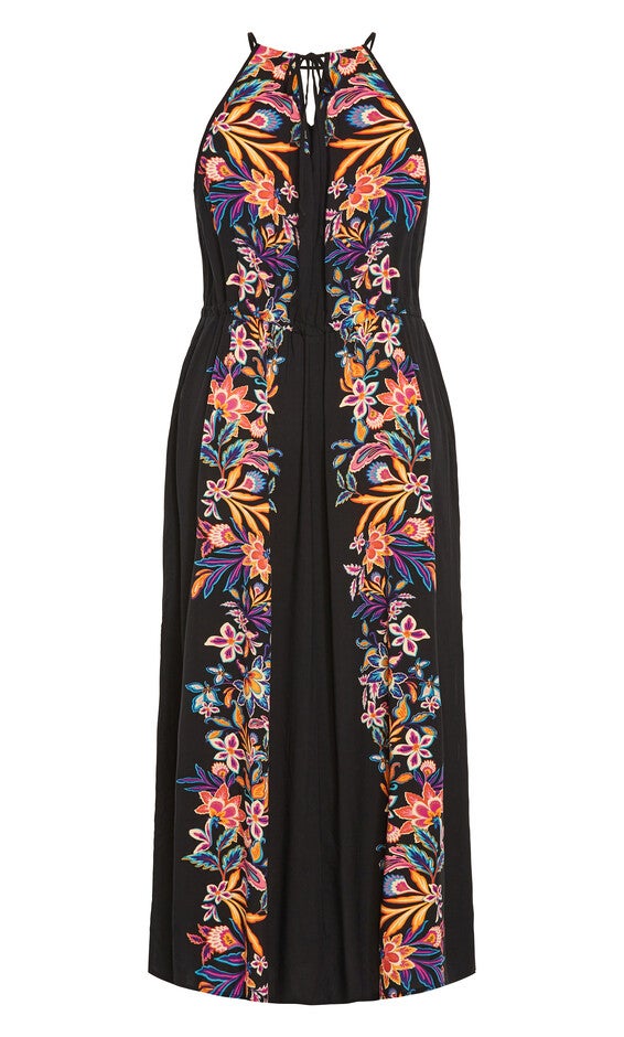 Island Girl Dress - black, BLACK, alternate image number 4