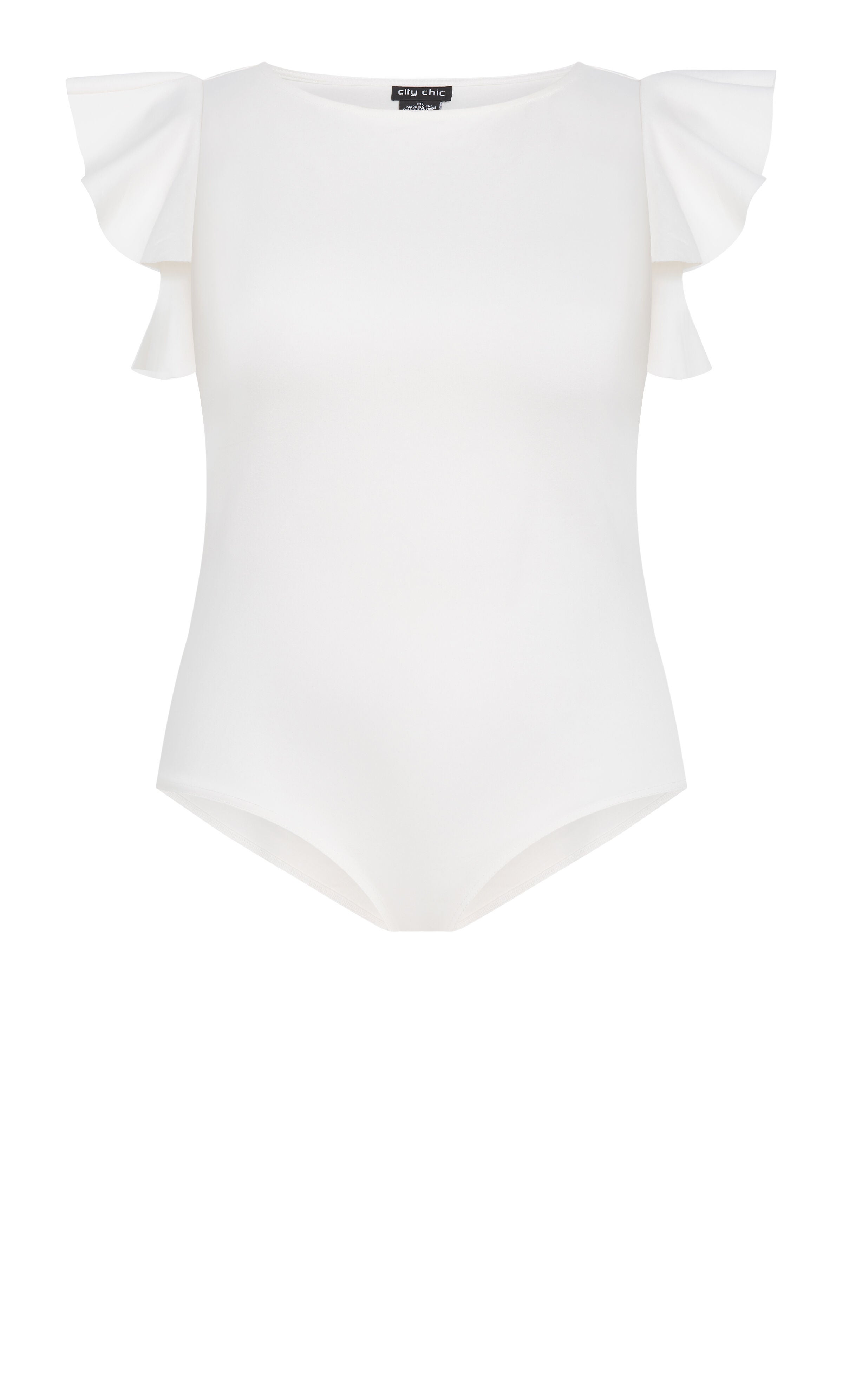 Daphne Bodysuit - cream, WHITE, alternate image number 3