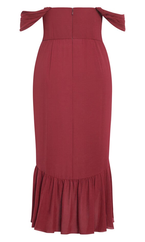Rosabella Maxi Dress - garnet, PINK, alternate image number null