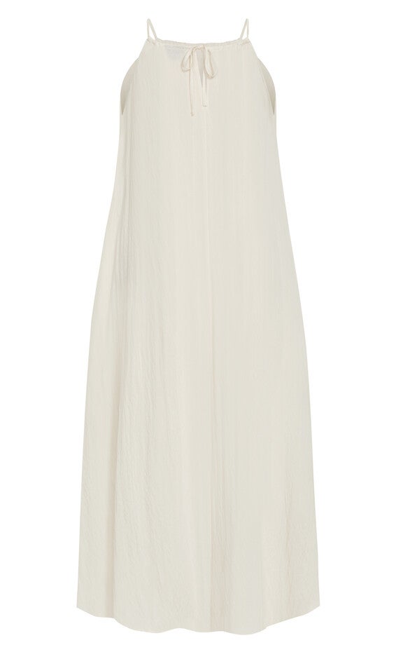 Aiza Dress - oat, BEIGE, alternate image number null