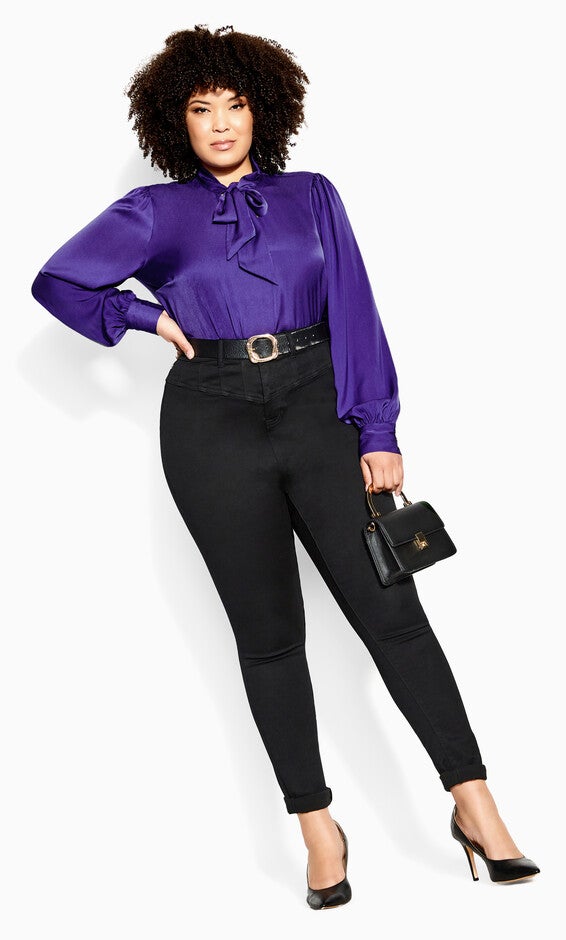 In Awe Top - royal purple, PURPLE, alternate image number null