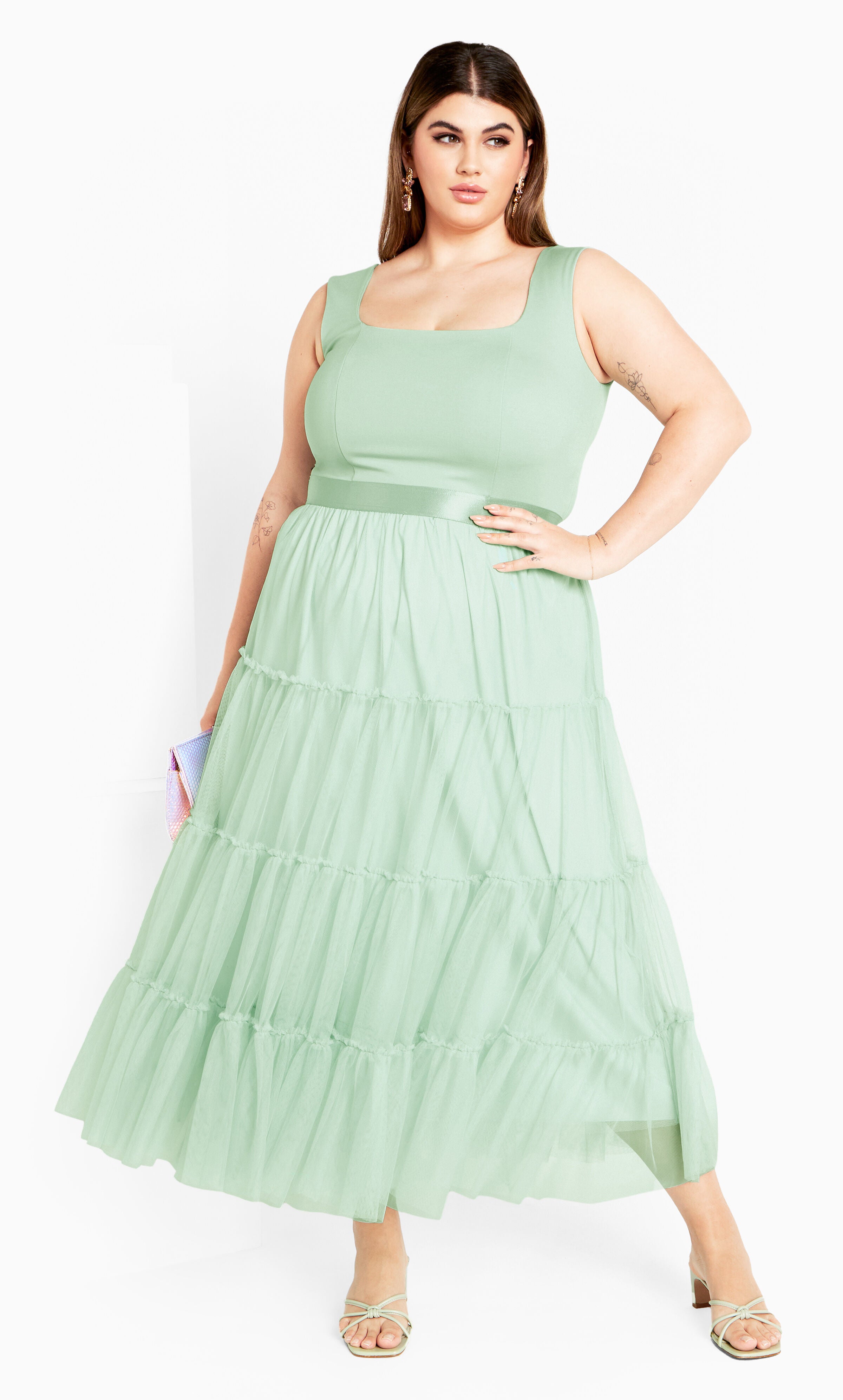 Sherie Dress - minty, MINTY, hi-res image number 0