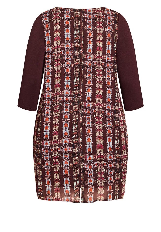 Harbor View Print Tunic, PILA BUTTERFLY, alternate image number null