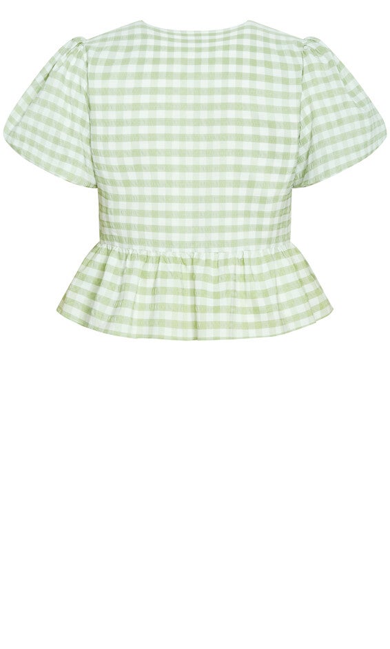 Jolie Top - sage, GREEN, alternate image number 5