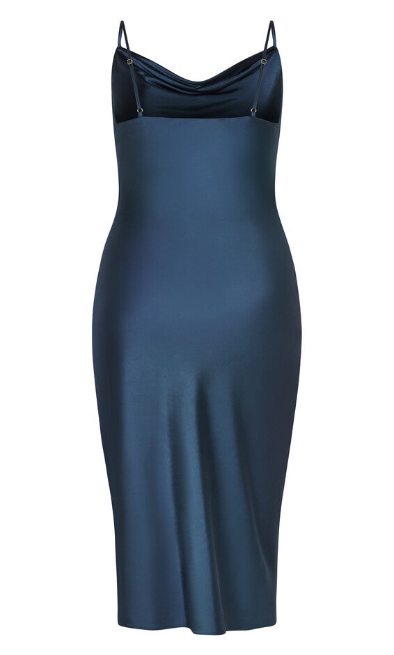 Adelina Dress - navy, NAVY, alternate image number 3