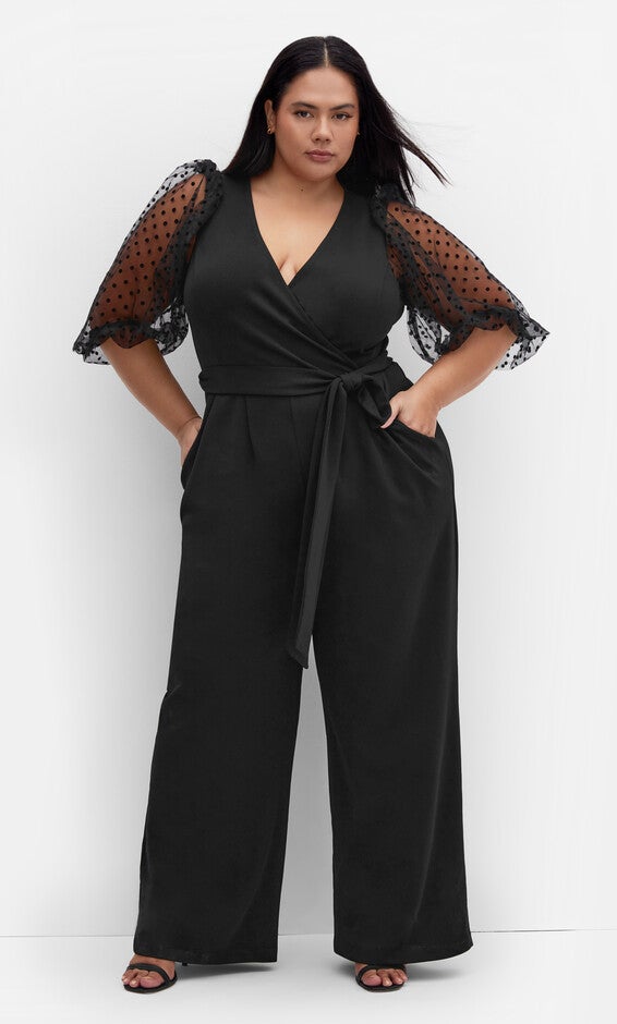 Asher 3/4 Jumpsuit - black, BLACK, hi-res image number 0