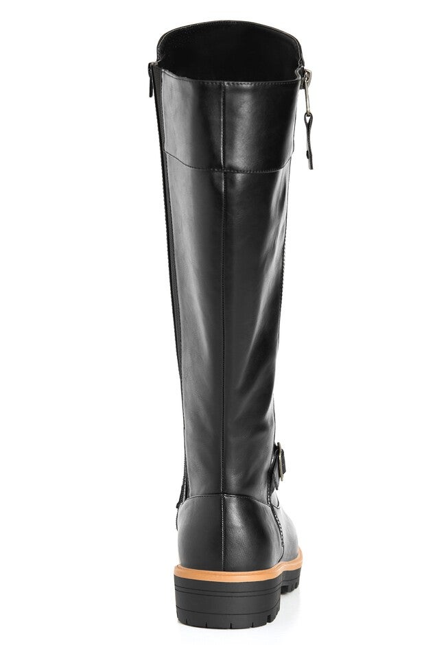 Myla Tall Boot, BLACK, alternate image number 3