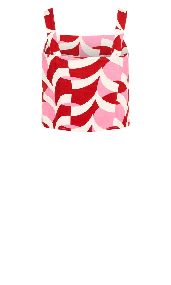 Mystic Print Top - pink, MYSTIC, alternate image number null