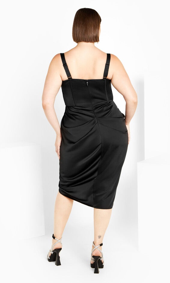 Sloane Dress - black, BLACK, alternate image number 3