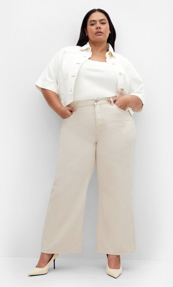 Denim Millie Jacket - ivory, CREAM, alternate image number null