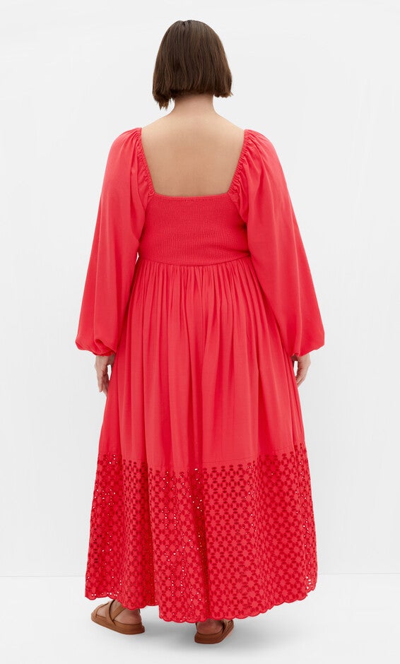 Kaya Dress - crimson, PINK, alternate image number null