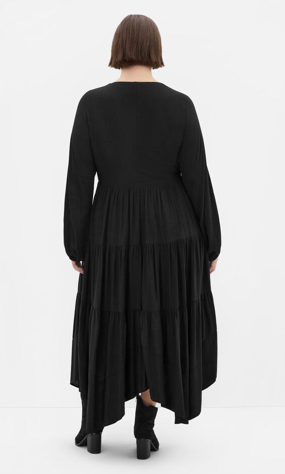 Devine Beauty Dress - black, BLACK, alternate image number null