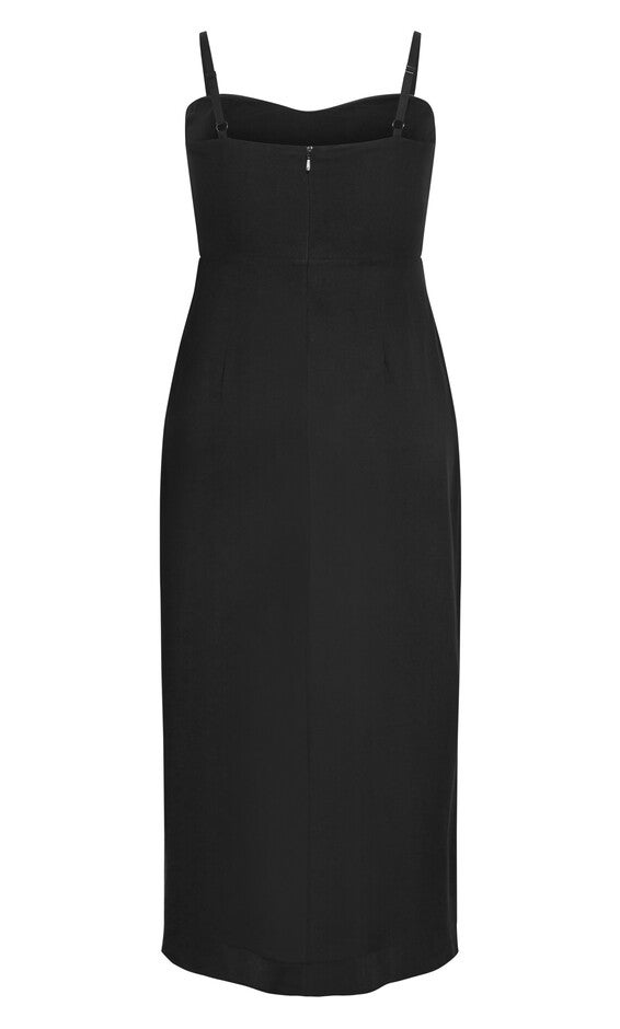 April Maxi Dress - black, BLACK, alternate image number 4