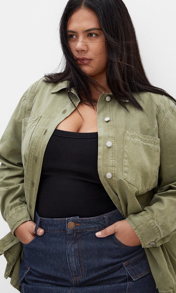 Liv Shirt - khaki, GREEN, hi-res image number null