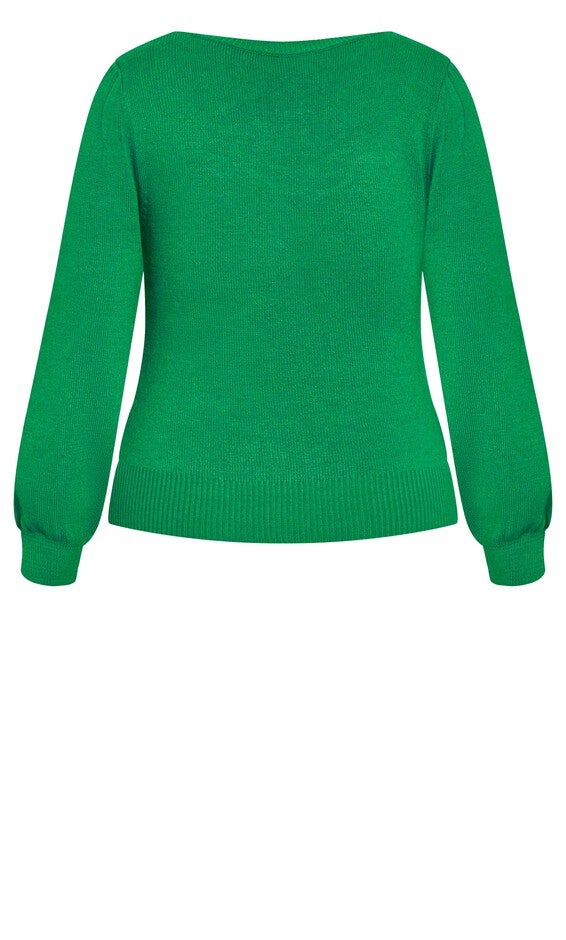 Maddie Jumper - greenstone, GREEN, alternate image number 6
