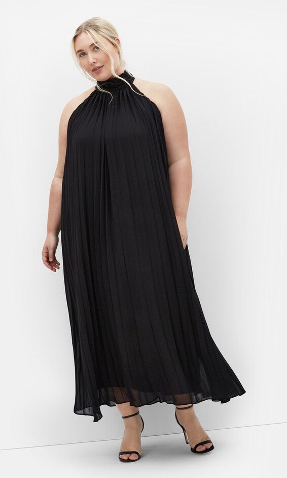 Aida Maxi Dress - black, BLACK, hi-res image number 0