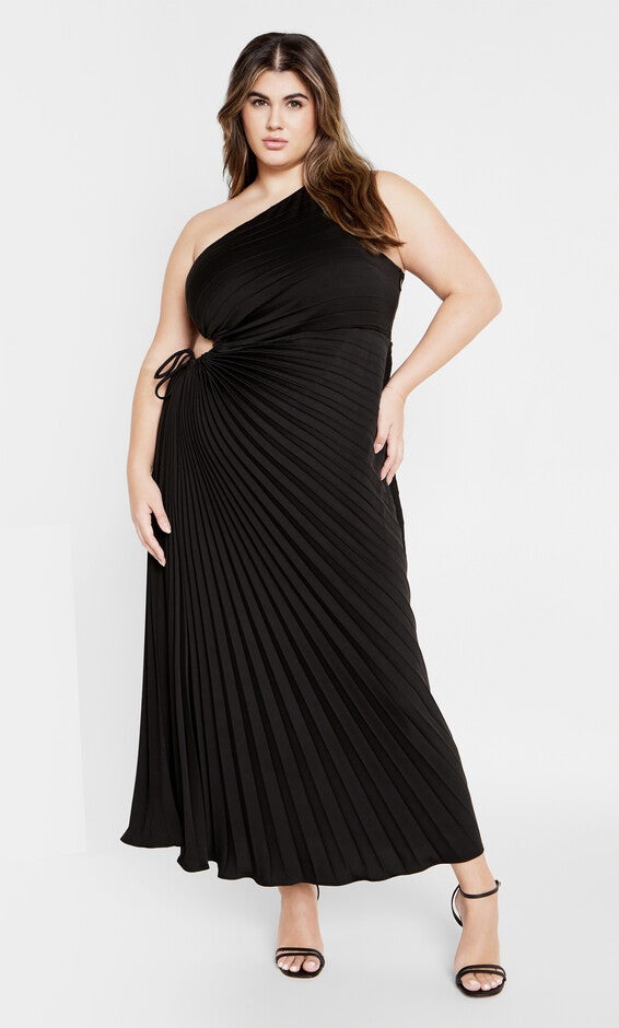 Aliza Maxi Dress - black, BLACK, hi-res image number 0