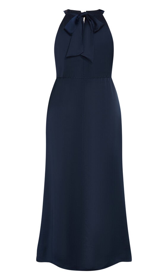 Celina Halter Maxi Dress - navy, NAVY, alternate image number 5