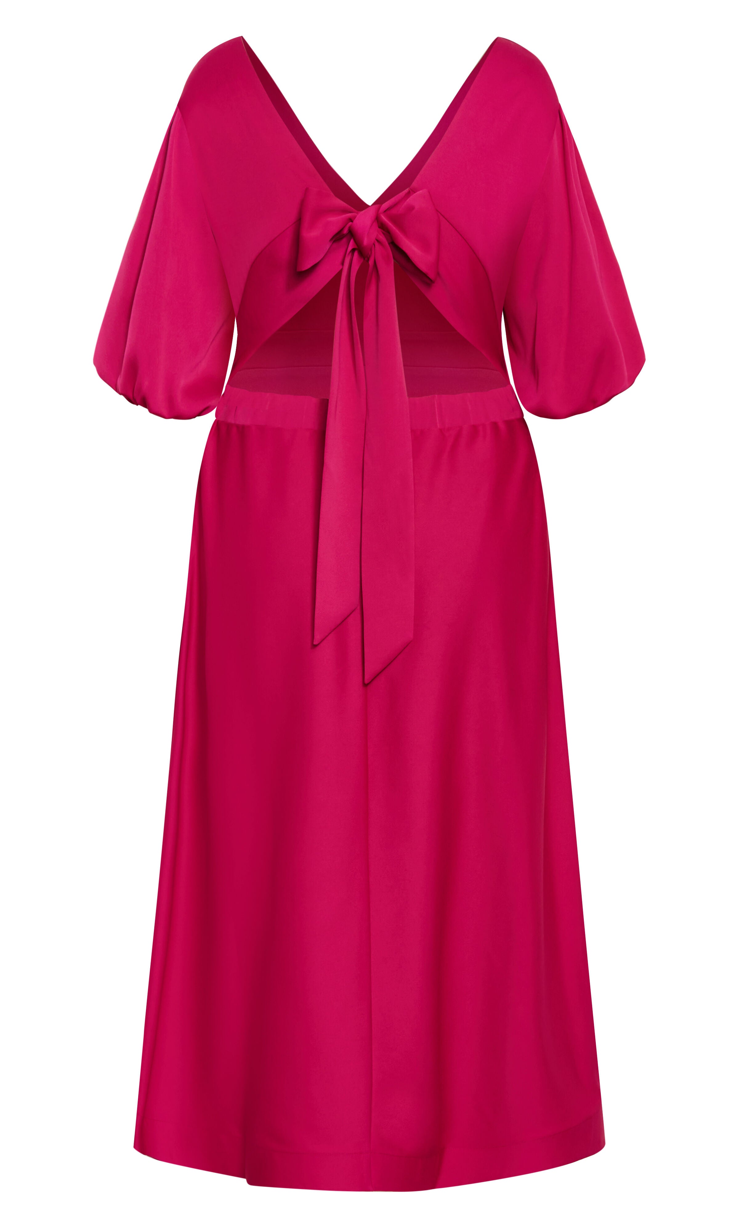 Lula Dress - lipstick pink, PINK, alternate image number 4