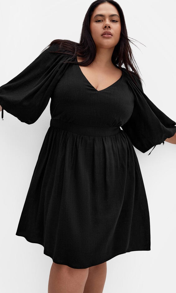 Scarlette Dress - black, BLACK, hi-res image number null