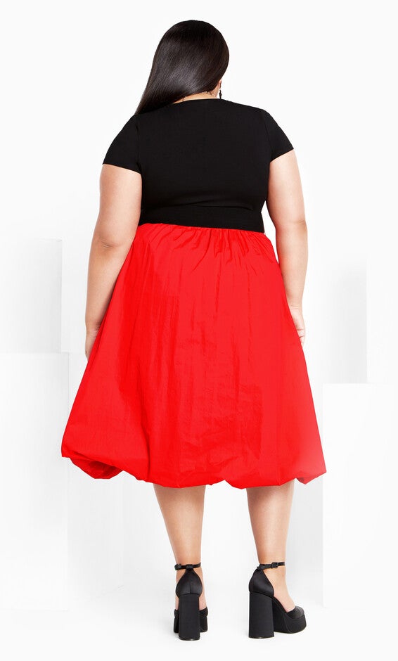 Paris Days Dress - tigerlily, TIGERLILY/BLACK, alternate image number 3