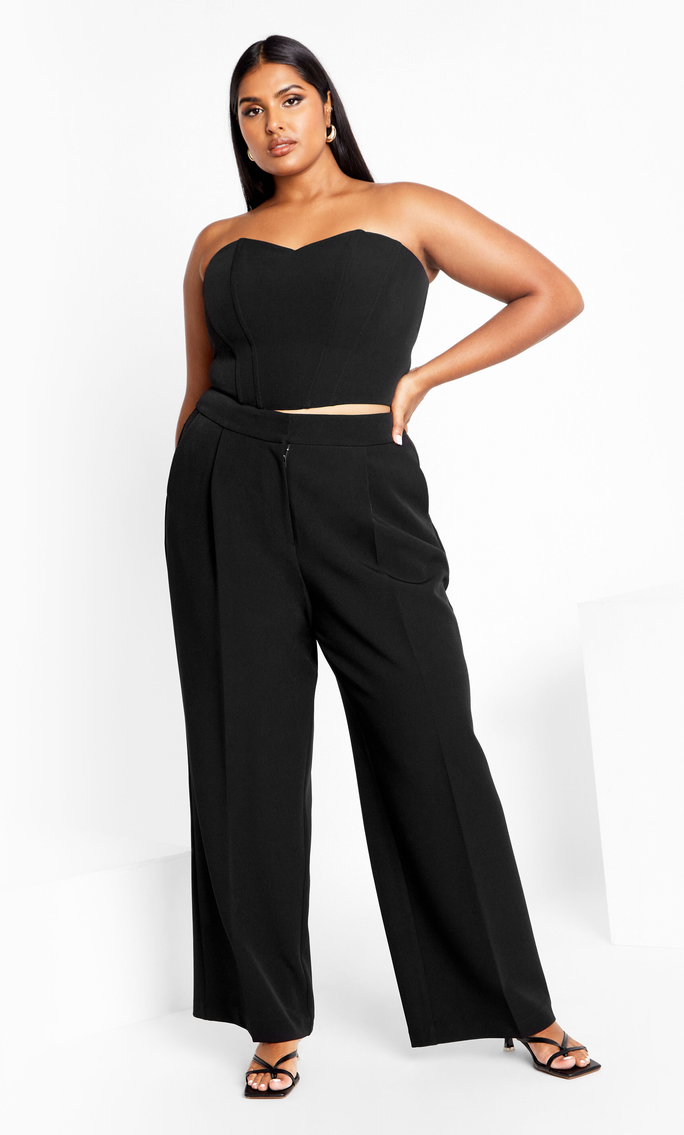 Alexis Relaxed Pant - black, BLACK, hi-res image number 0