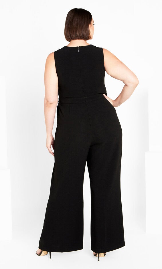 Kylie Jumpsuit - black, BLACK, alternate image number null