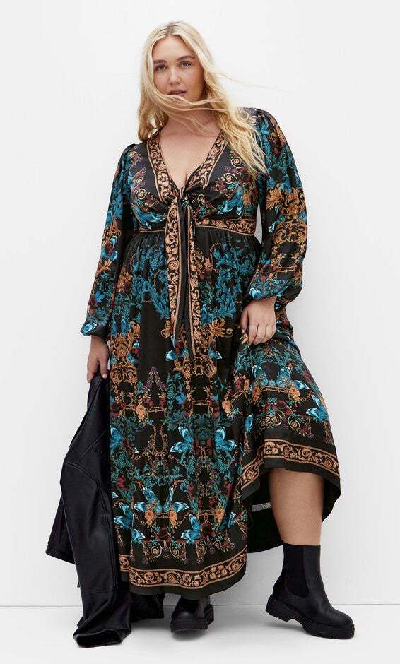 Ivanna Maxi Dress - opulent, BLACK, hi-res image number null