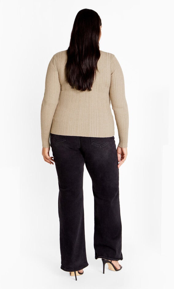 Kaleigh Sweater - cream marle, BEIGE, alternate image number null