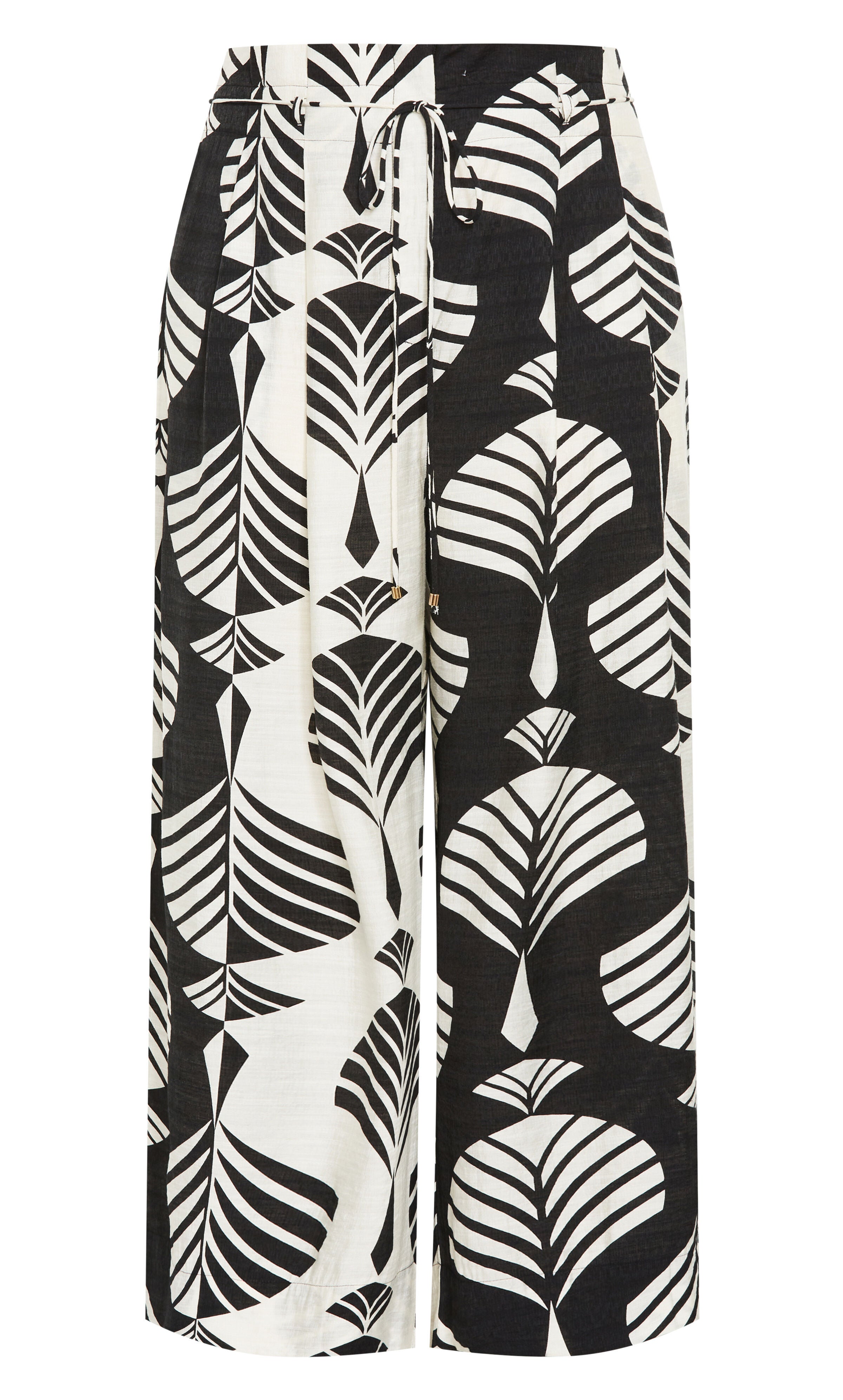 Peta Print Pant - black, BLACK, alternate image number 3