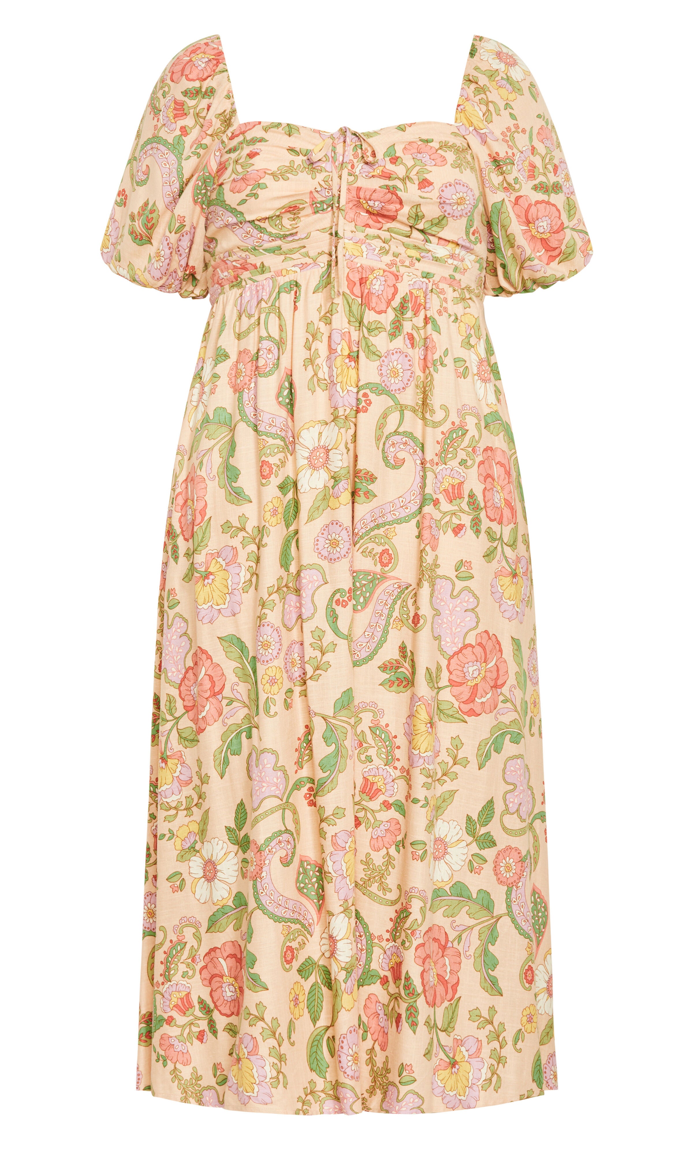 Ellea Maxi Dress - bellini, BEIGE, alternate image number 3