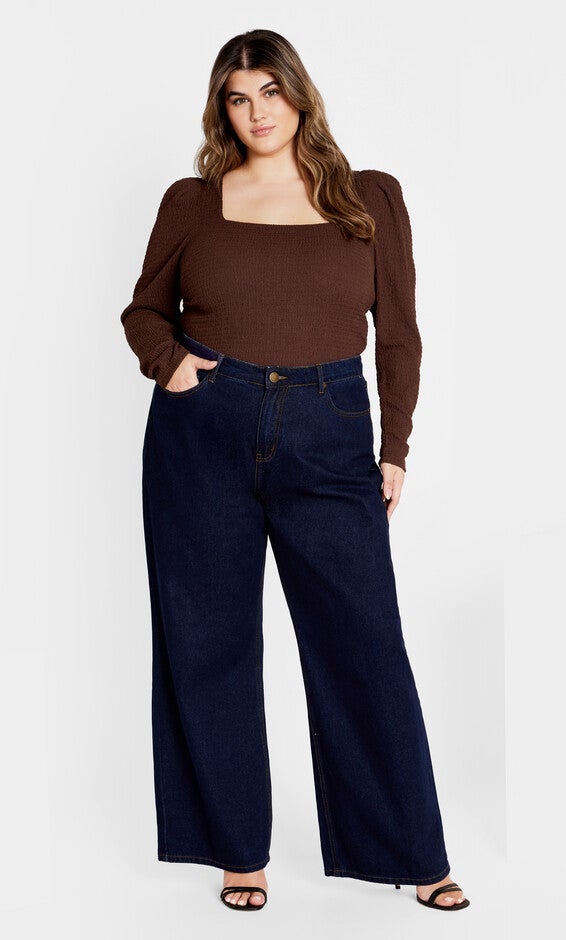 Mysteria Top - chocolate, BROWN, alternate image number 1