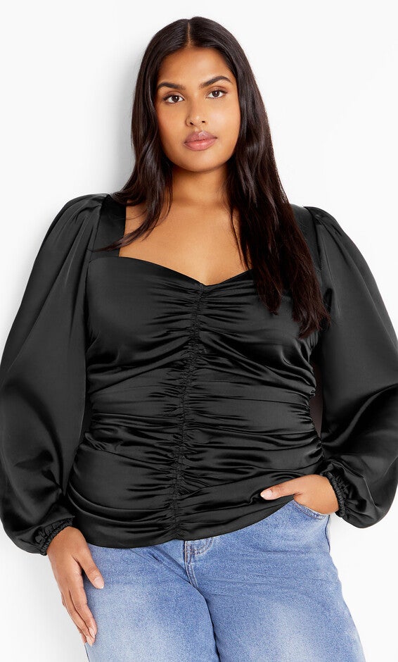 Sienna Top - black, BLACK, hi-res image number 0
