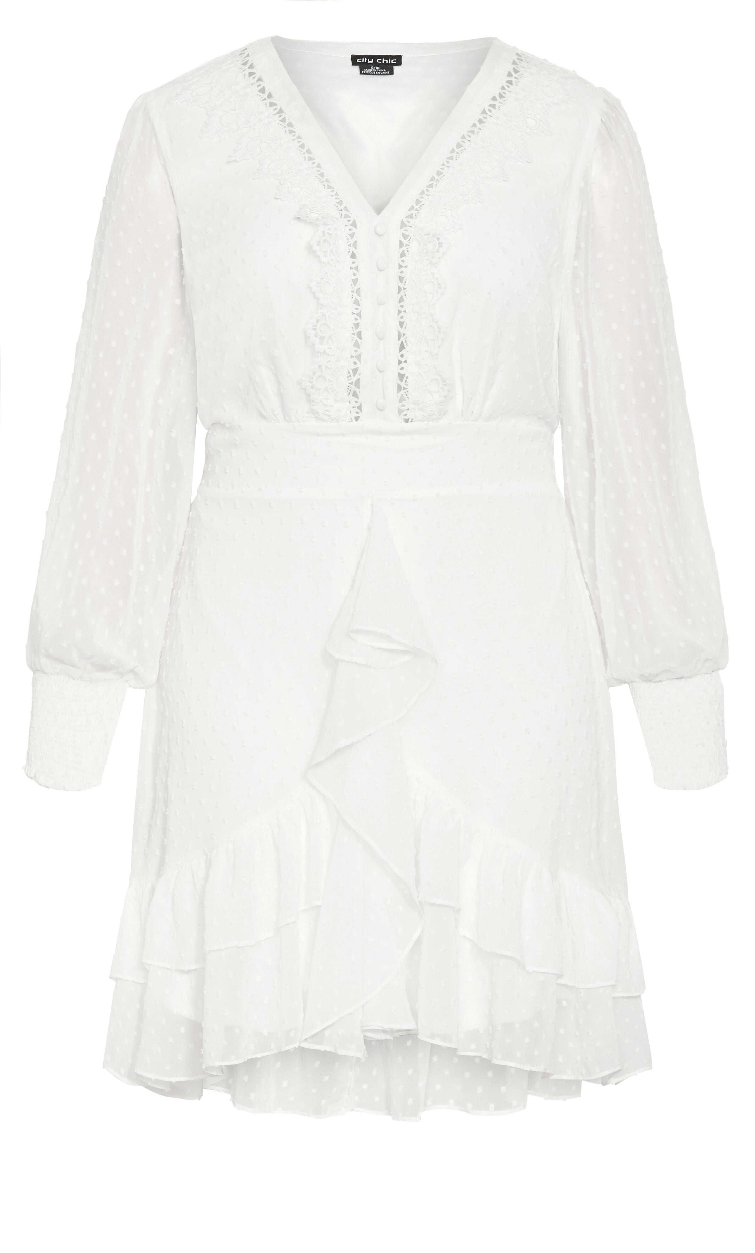 Lea Dress - cream, CREAM, alternate image number 5