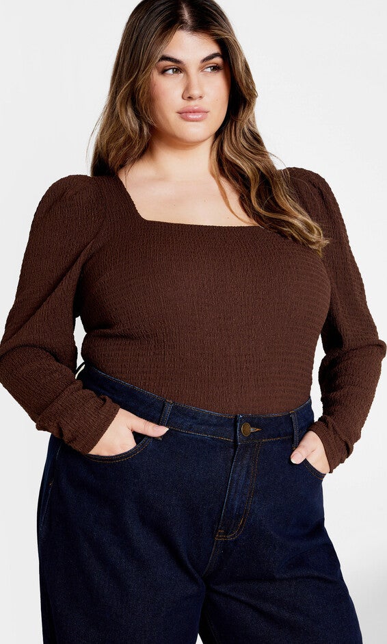 Mysteria Top - chocolate, BROWN, hi-res image number 0