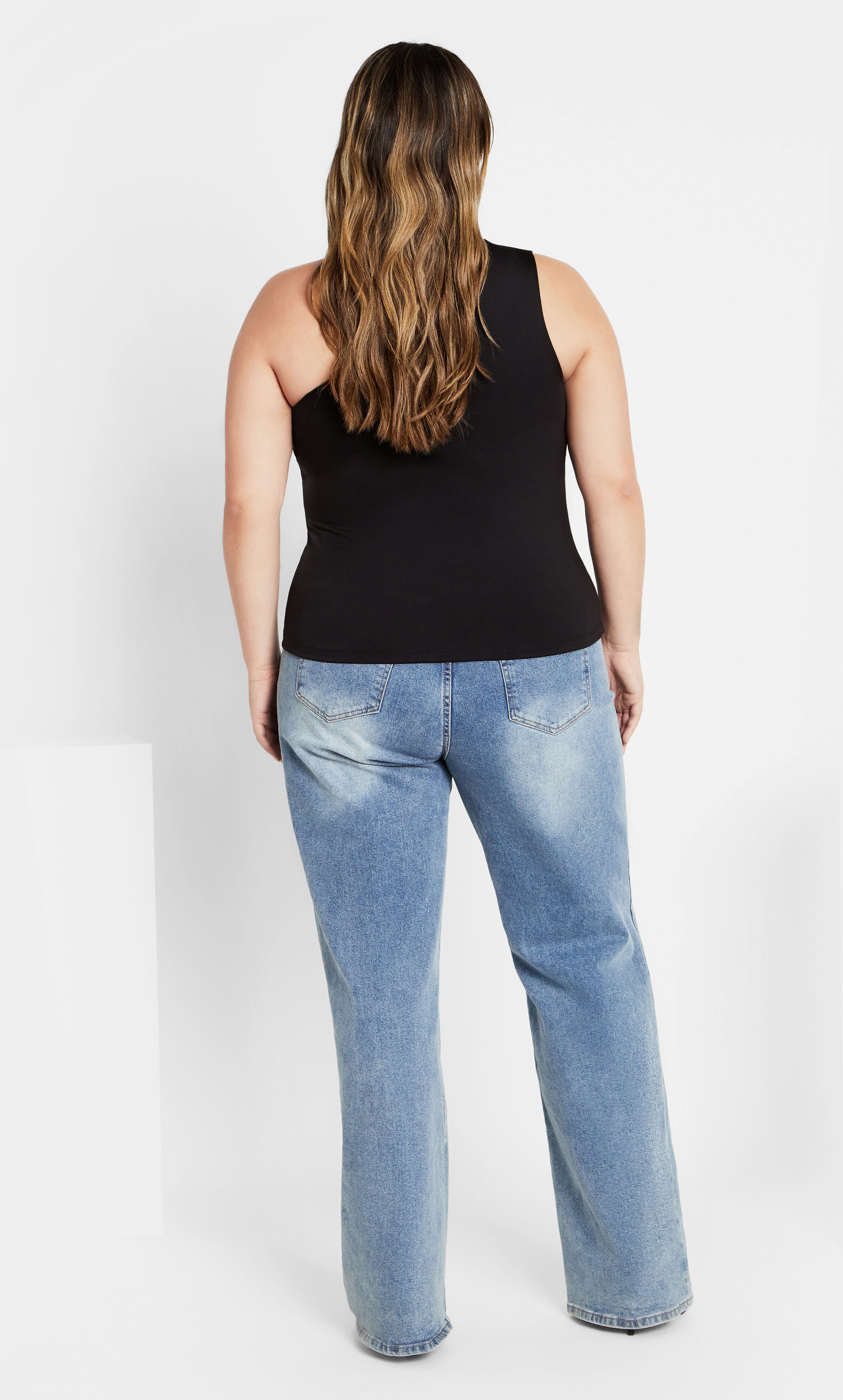 Swept Away Top - black, BLACK, alternate image number 3